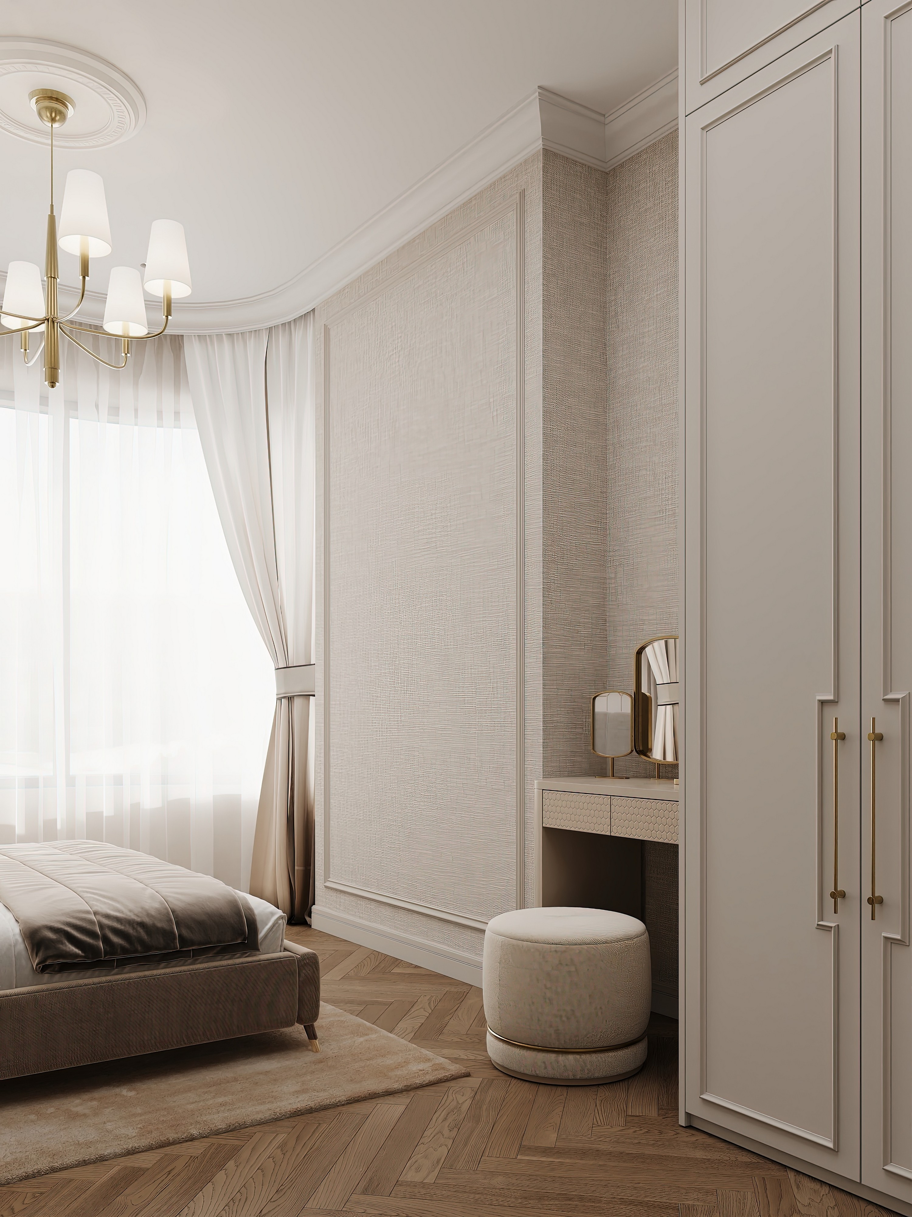 Дизайн и ремонт квартиры в ЖК Режиссёр в Москве - Классика с сердцем