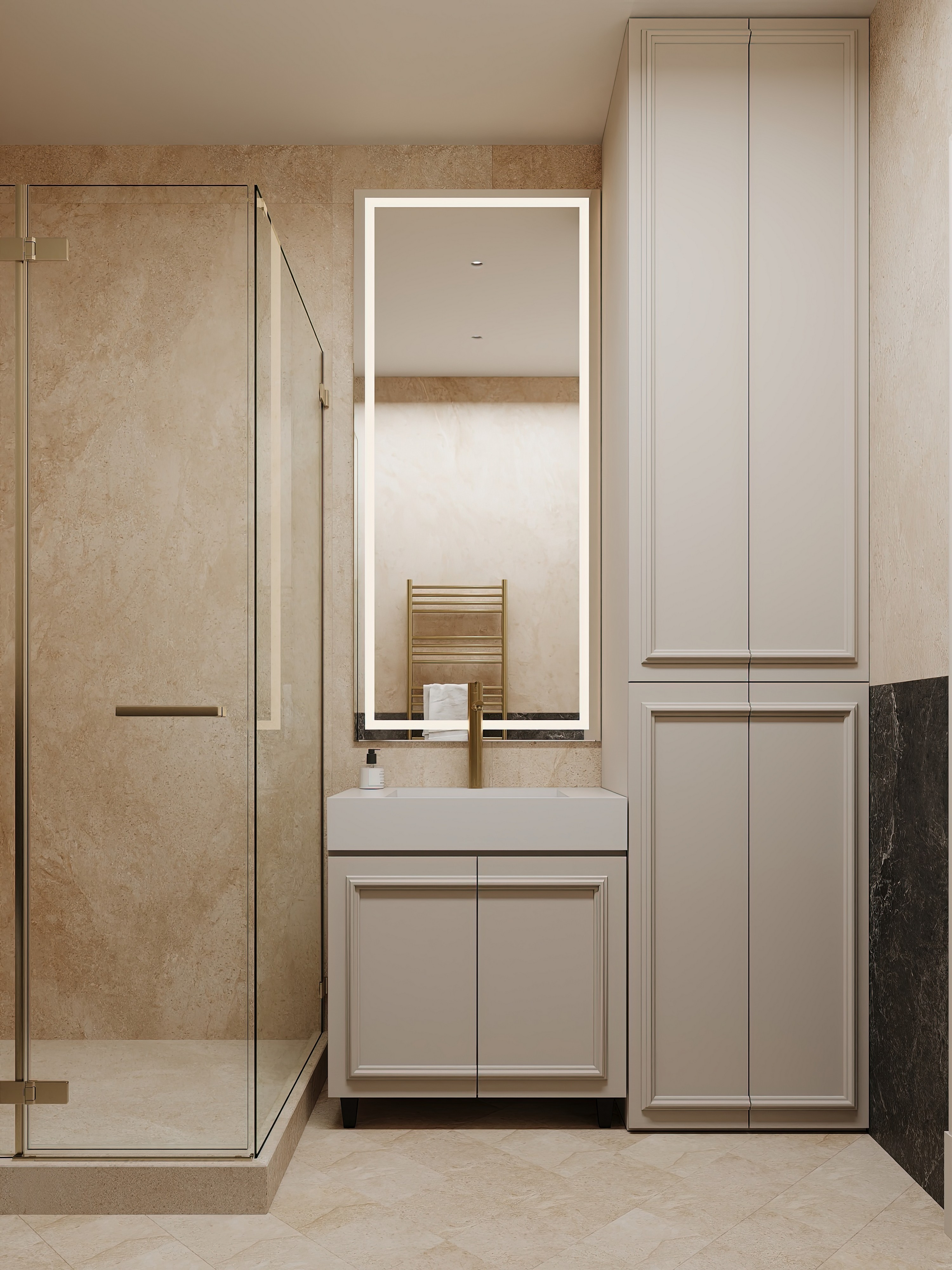 Дизайн и ремонт квартиры в ЖК Режиссёр в Москве - Классика с сердцем