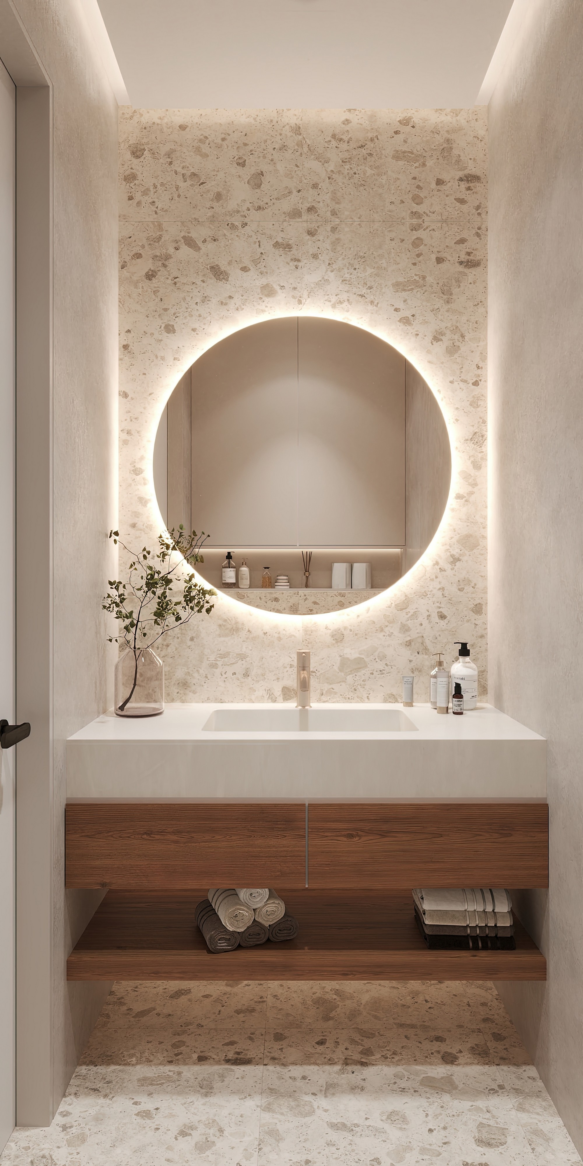 Дизайн и ремонт квартиры в ЖК Эмеральд в Москве - Сияние форм