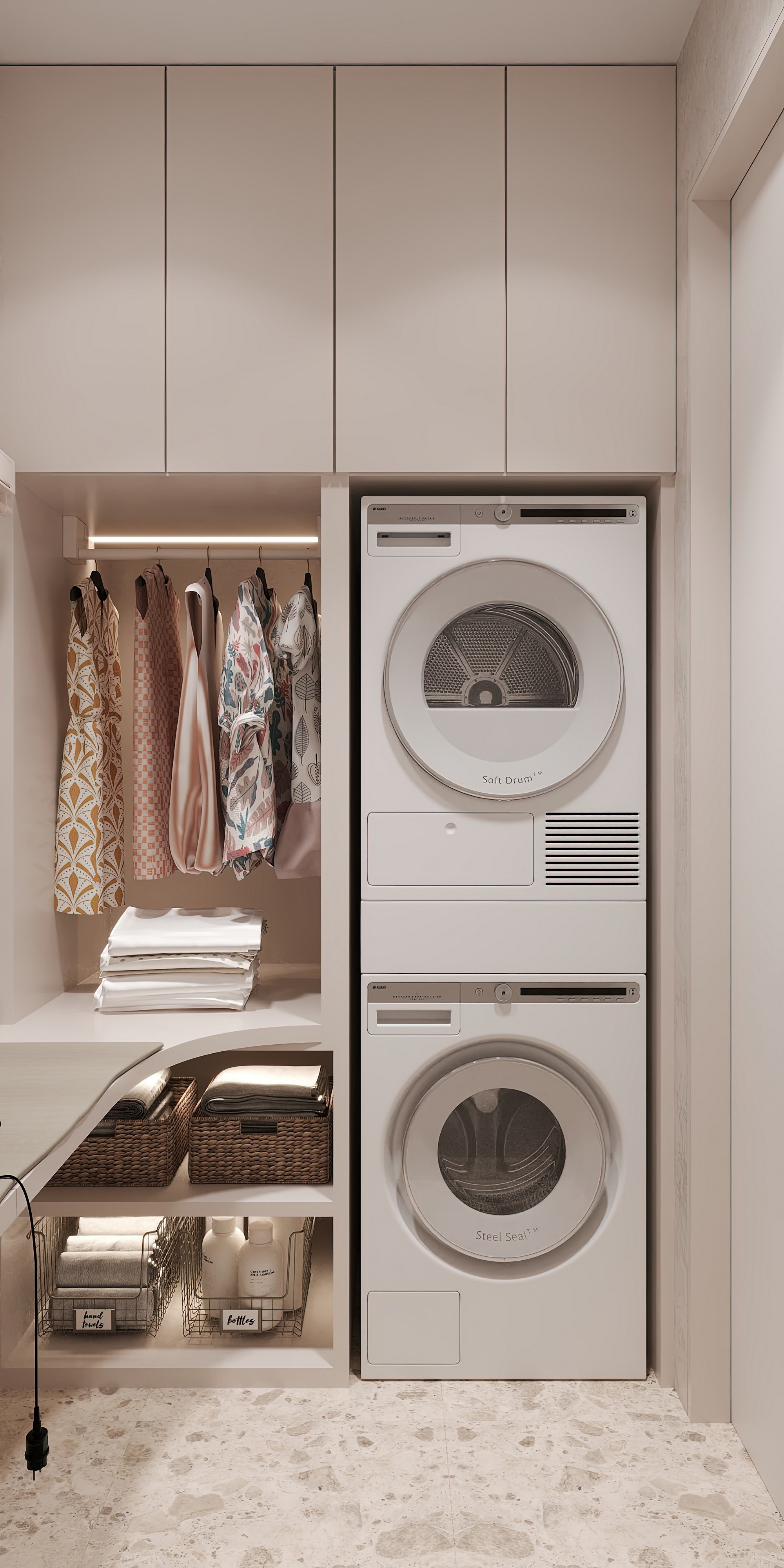 Дизайн и ремонт квартиры в ЖК Эмеральд в Москве - Сияние форм