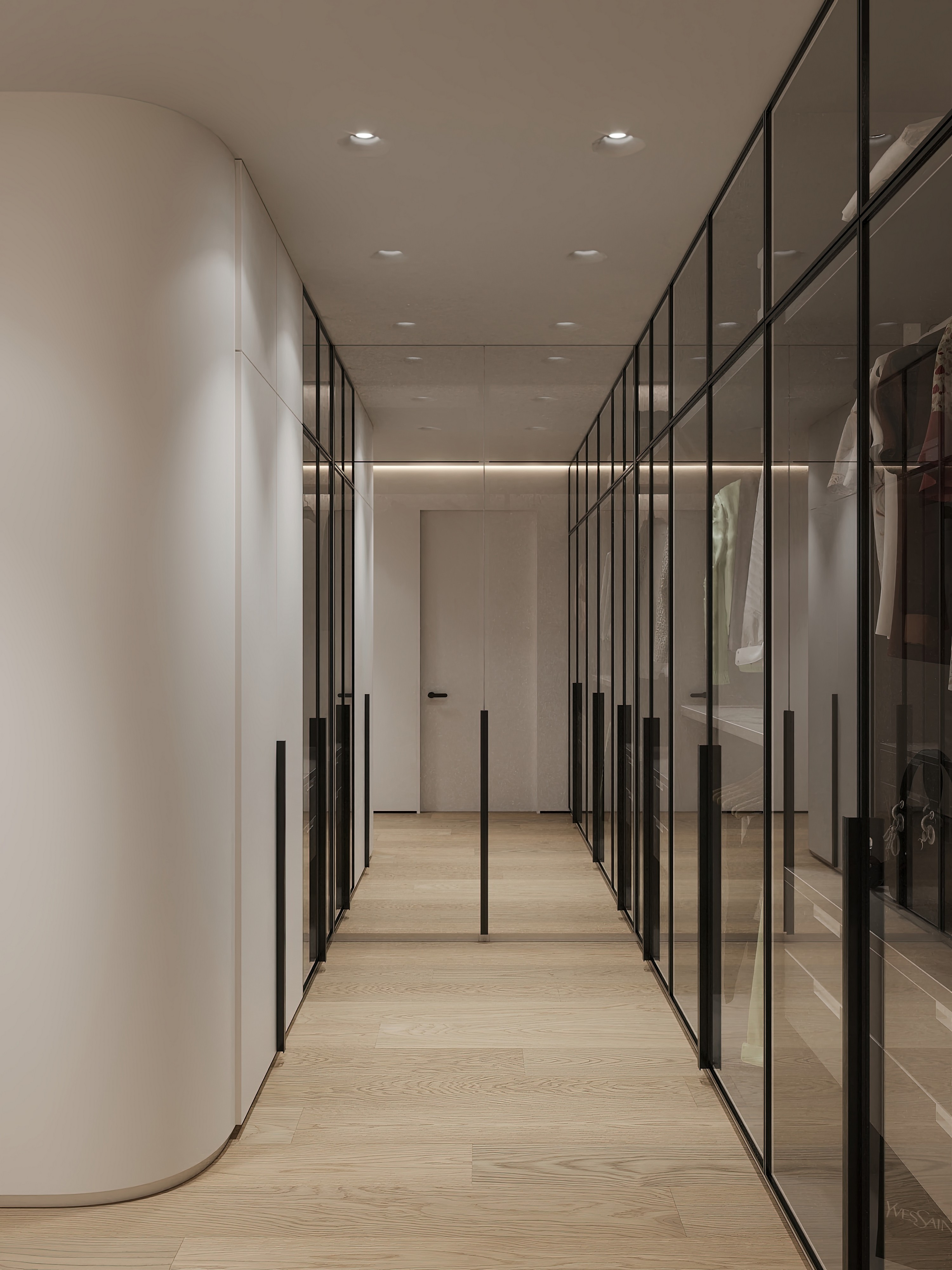 Дизайн и ремонт квартиры в ЖК Эмеральд в Москве - Сияние форм