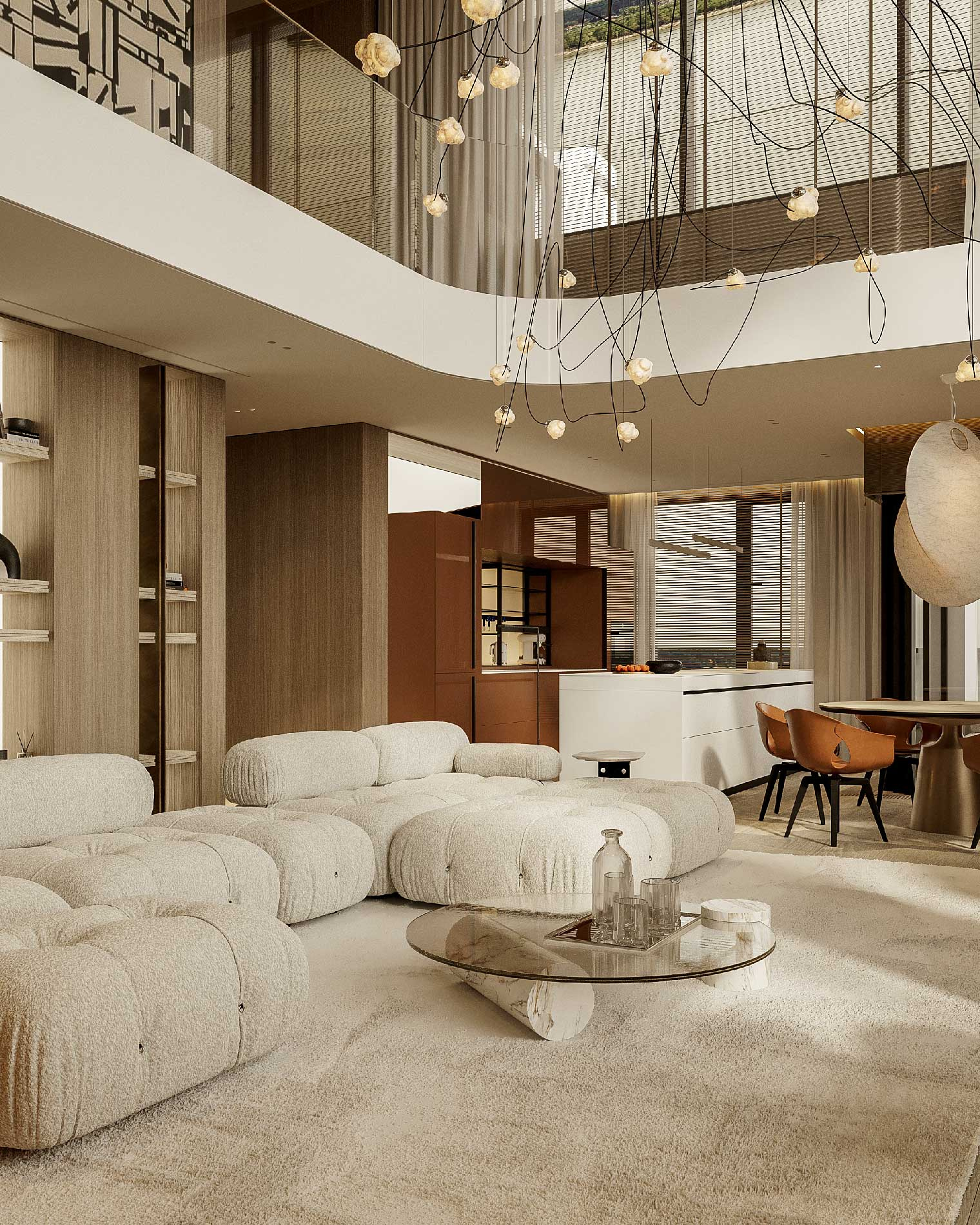 ДВУХУРОВНЕВЫЙ ПЕНТХАУС ПЛОЩАДЬЮ 624 М.КВ.