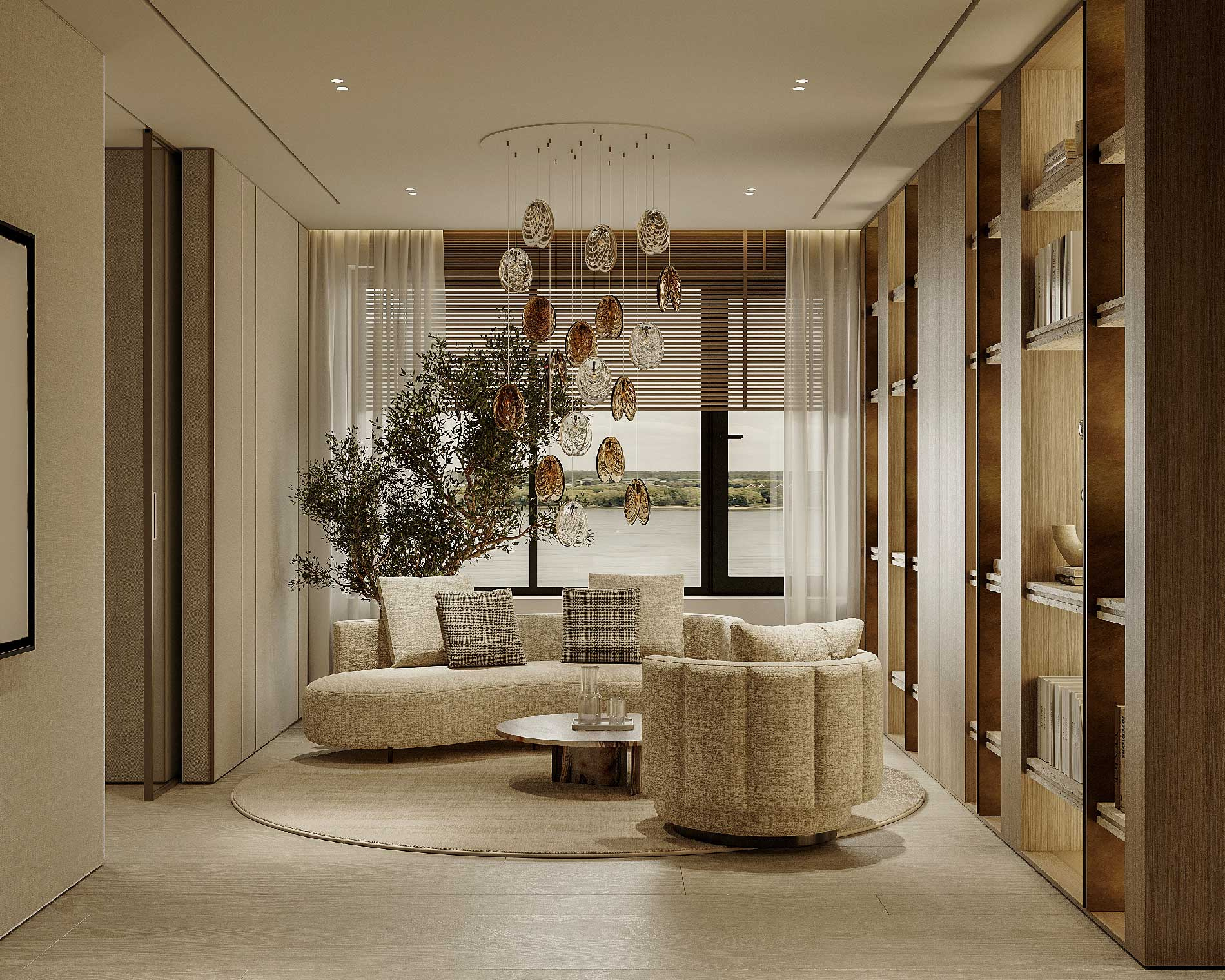 ДВУХУРОВНЕВЫЙ ПЕНТХАУС ПЛОЩАДЬЮ 624 М.КВ.