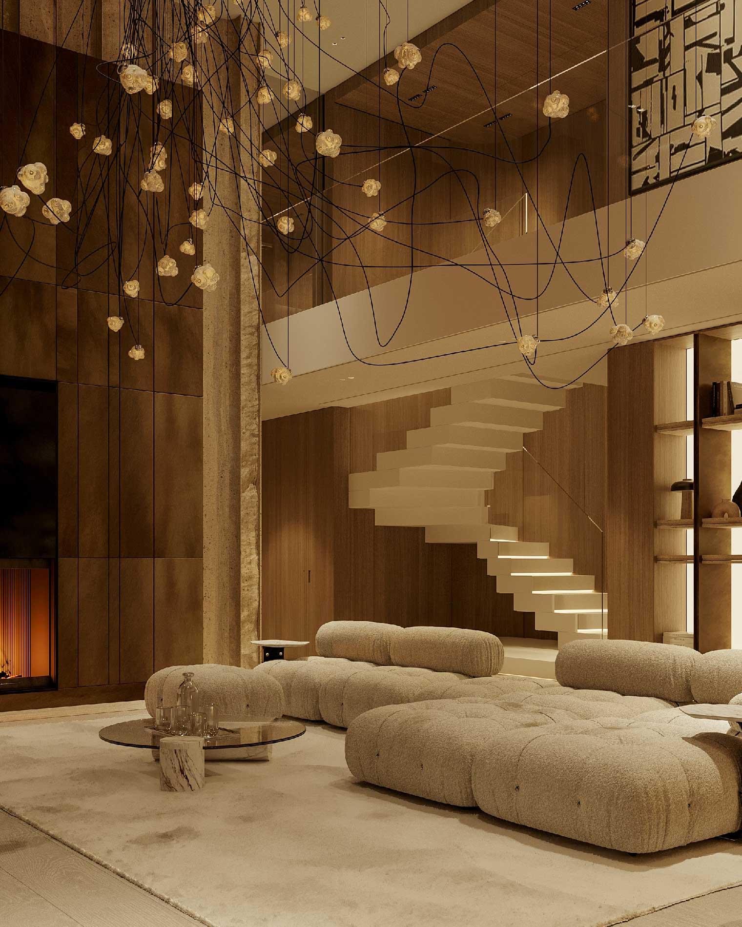 ДВУХУРОВНЕВЫЙ ПЕНТХАУС ПЛОЩАДЬЮ 624 М.КВ.