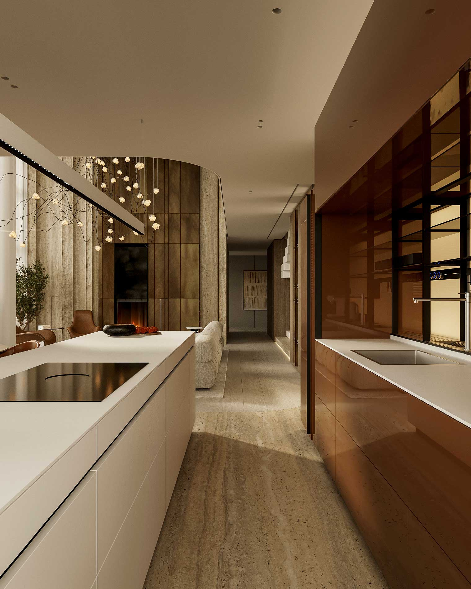 ДВУХУРОВНЕВЫЙ ПЕНТХАУС ПЛОЩАДЬЮ 624 М.КВ.