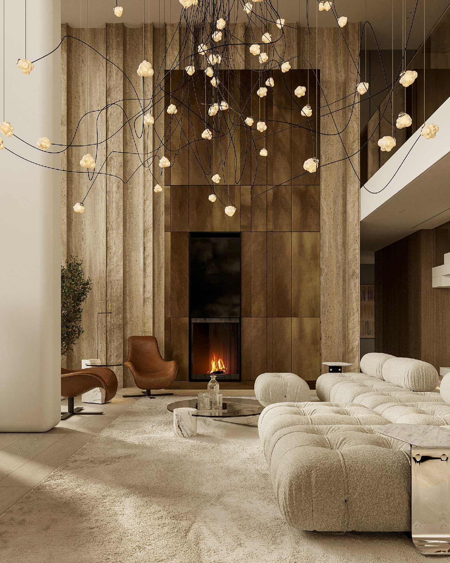 ДВУХУРОВНЕВЫЙ ПЕНТХАУС ПЛОЩАДЬЮ 624 М.КВ.