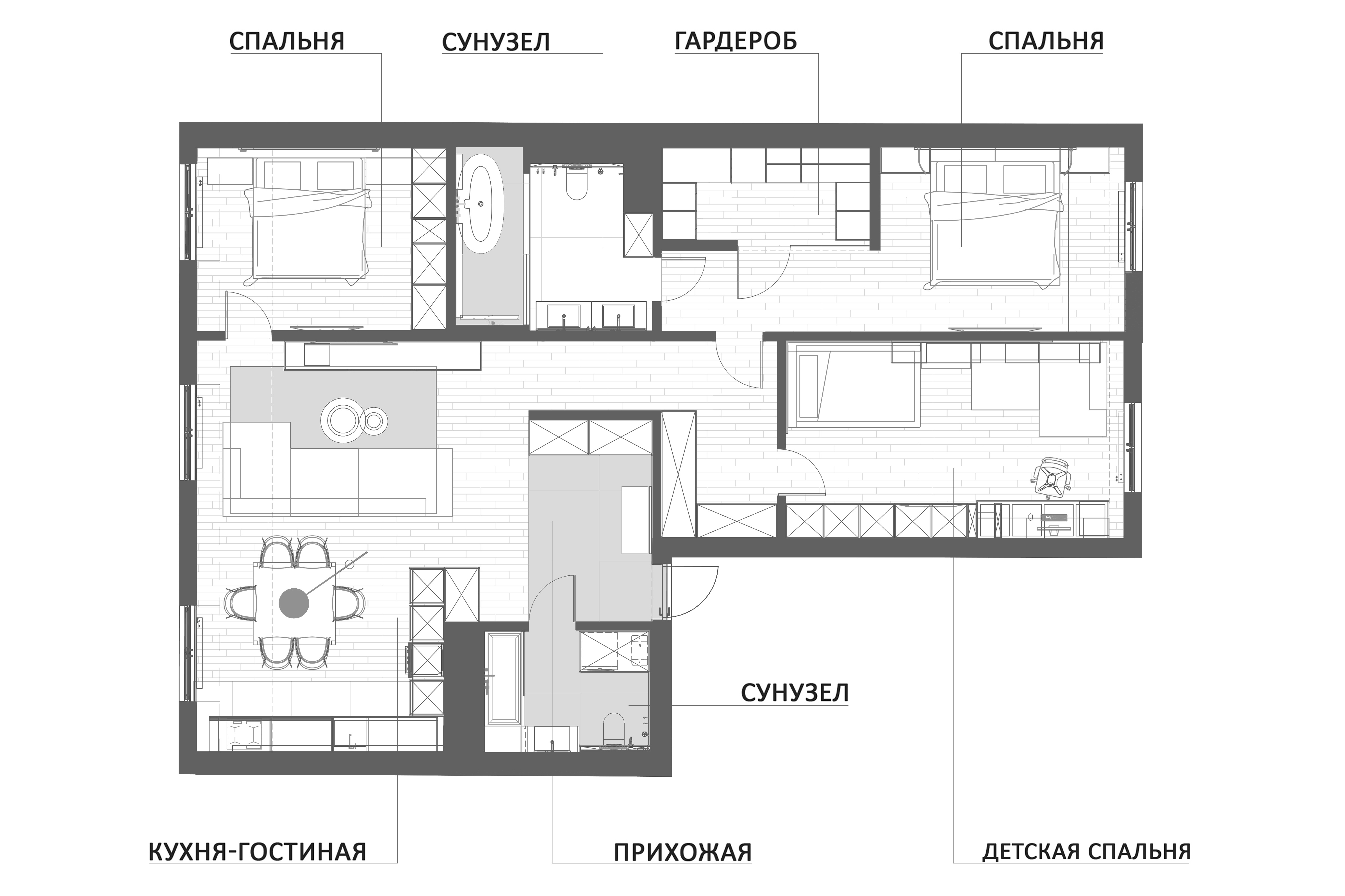 SPBFLAT - ЧЕТЫРЁХКОМНАТНАЯ КВАРТИРА В САНКТ-ПЕТЕРБУРГЕ