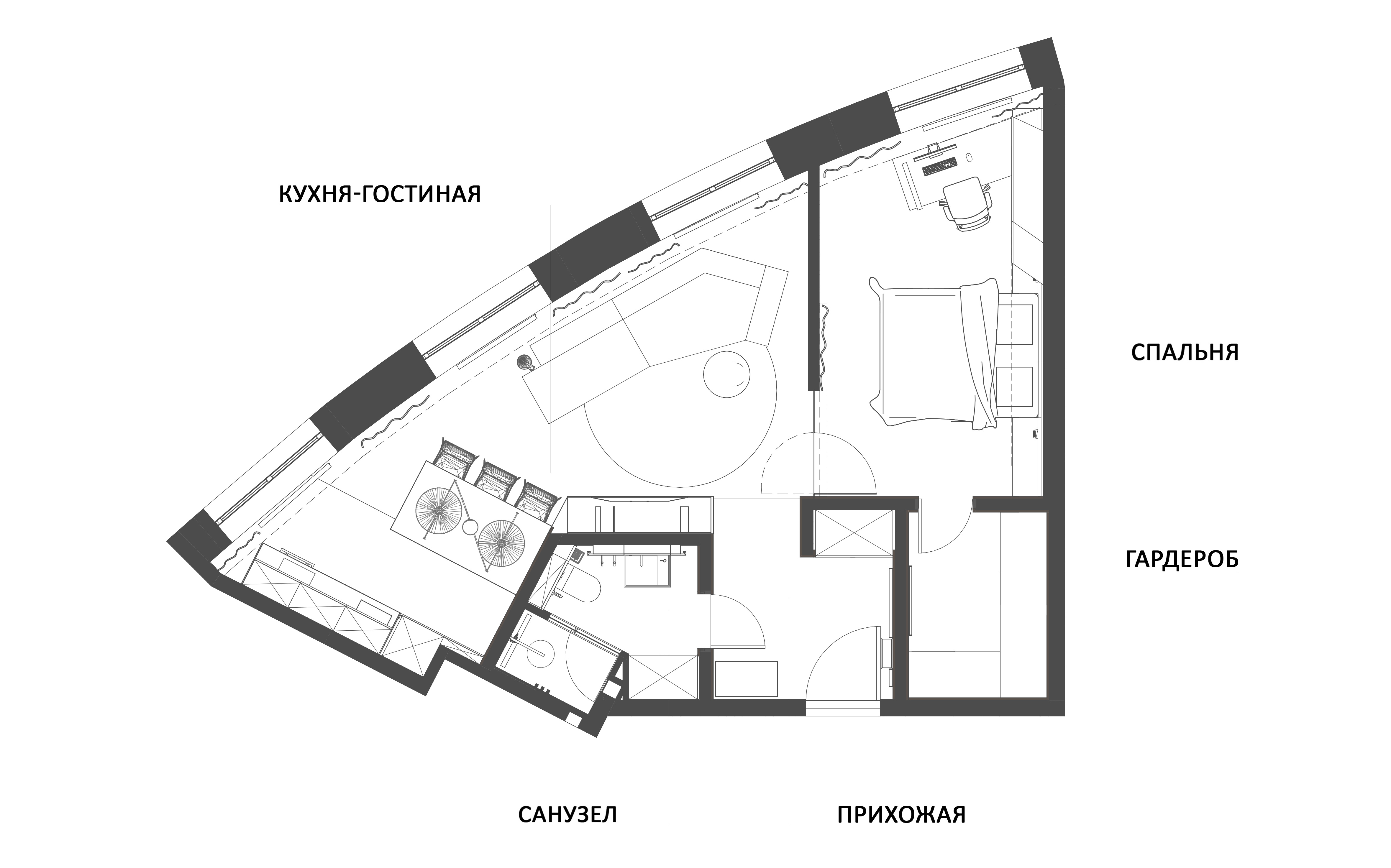 VRUBIBOY-КВАРТИРА В МОСКВЕ В КЛУБНОМ ДОМЕ