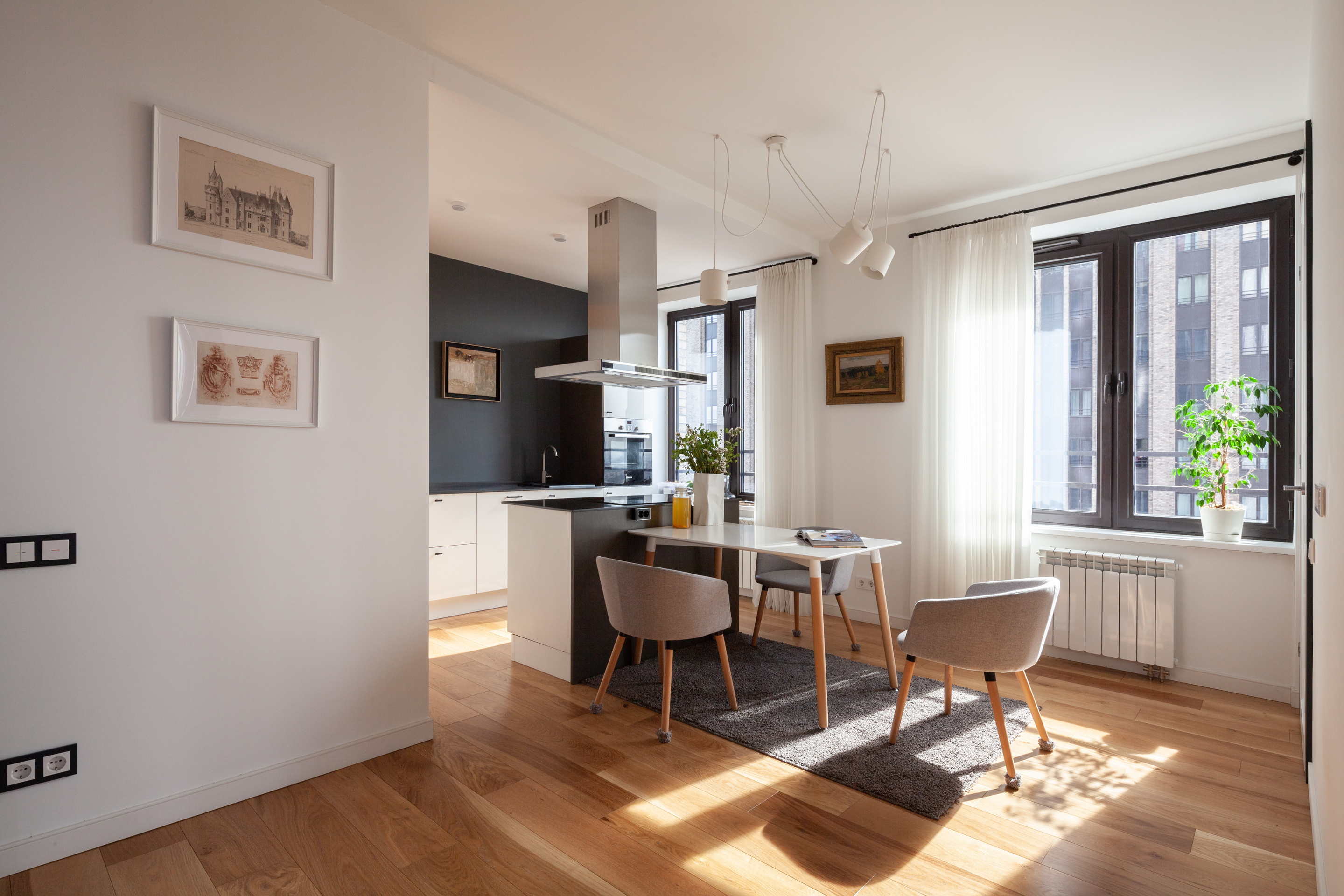 Современная квартира в ЖК Савеловском сити