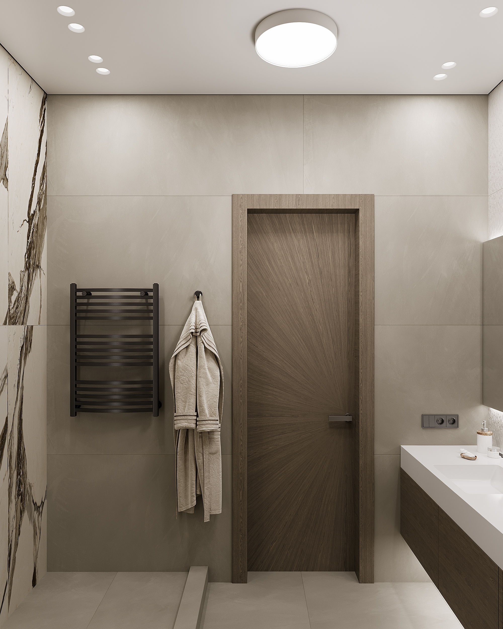 Санузел с душевой