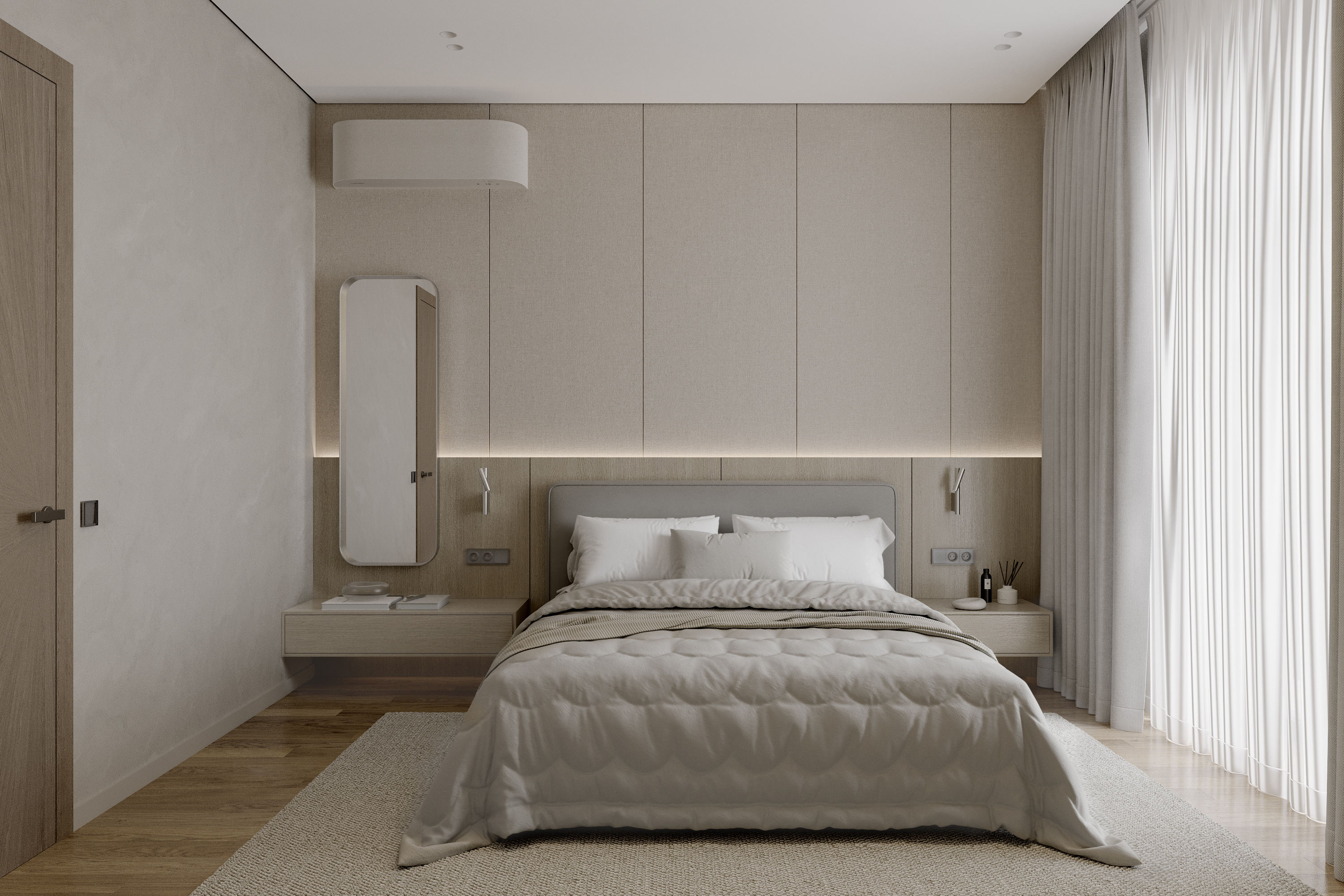 Обложка проекта: Гостевая спальня "Дом Родники"