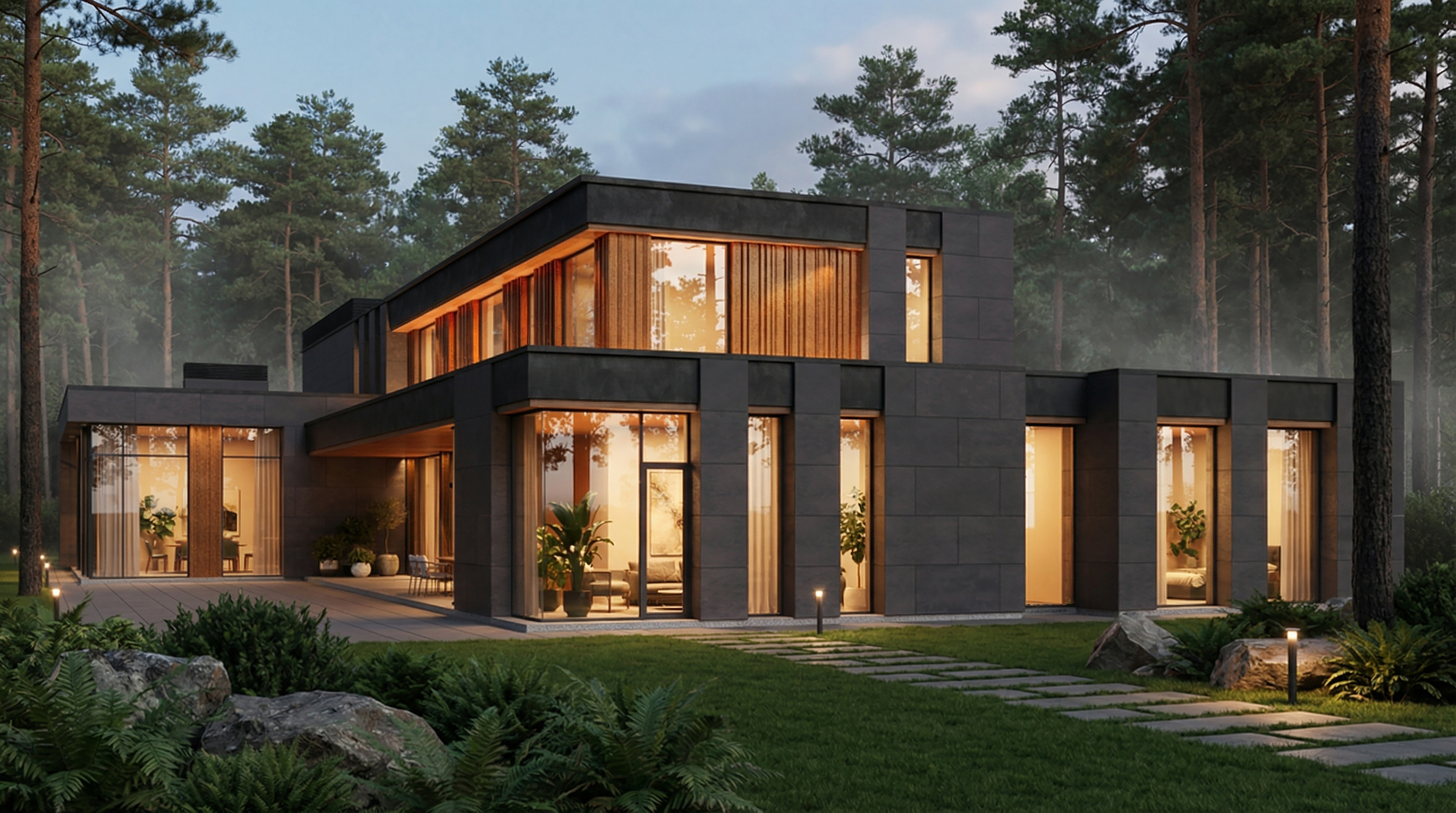 Загородный дом в п. Ленинское