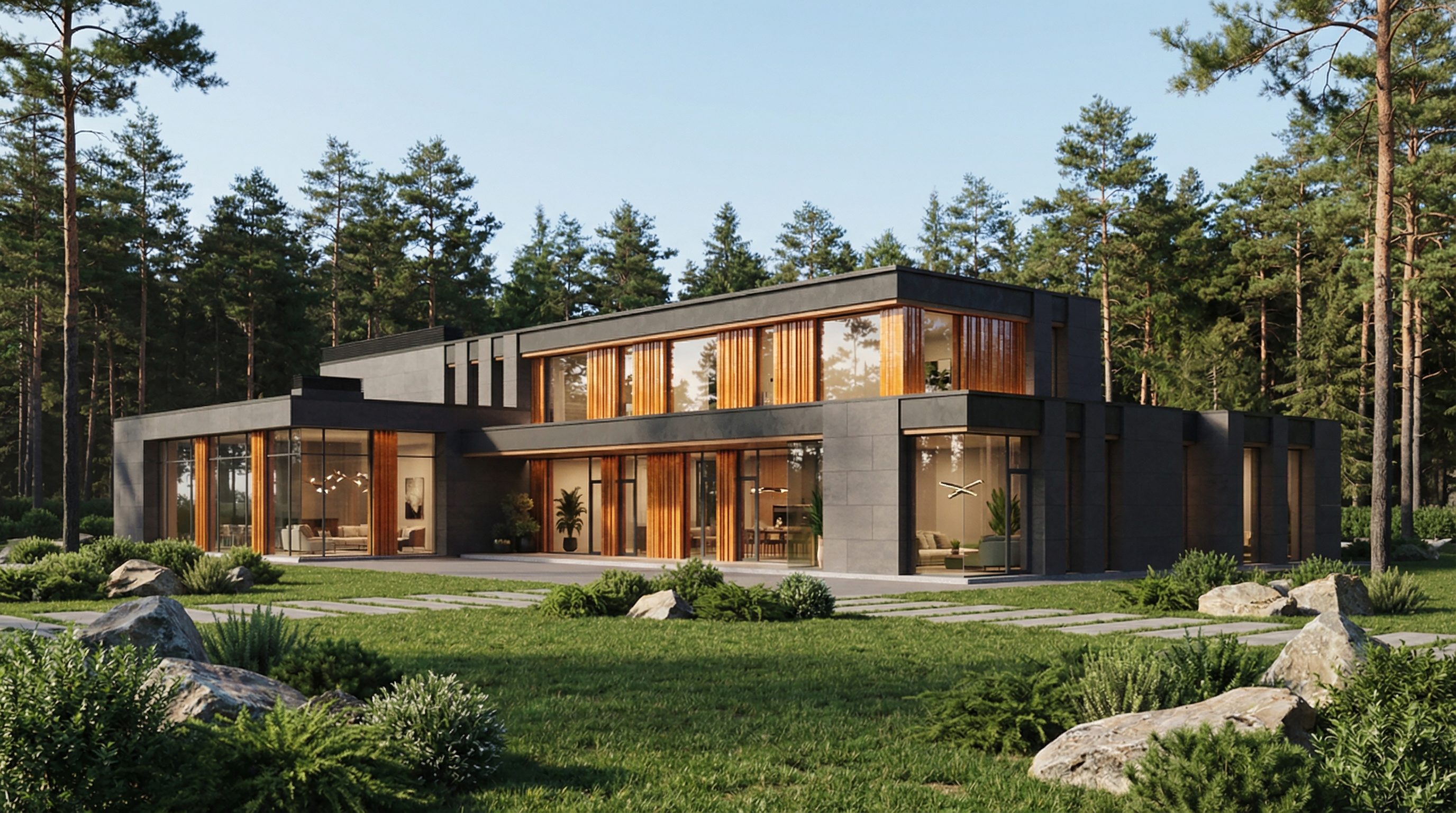 Загородный дом в п. Ленинское