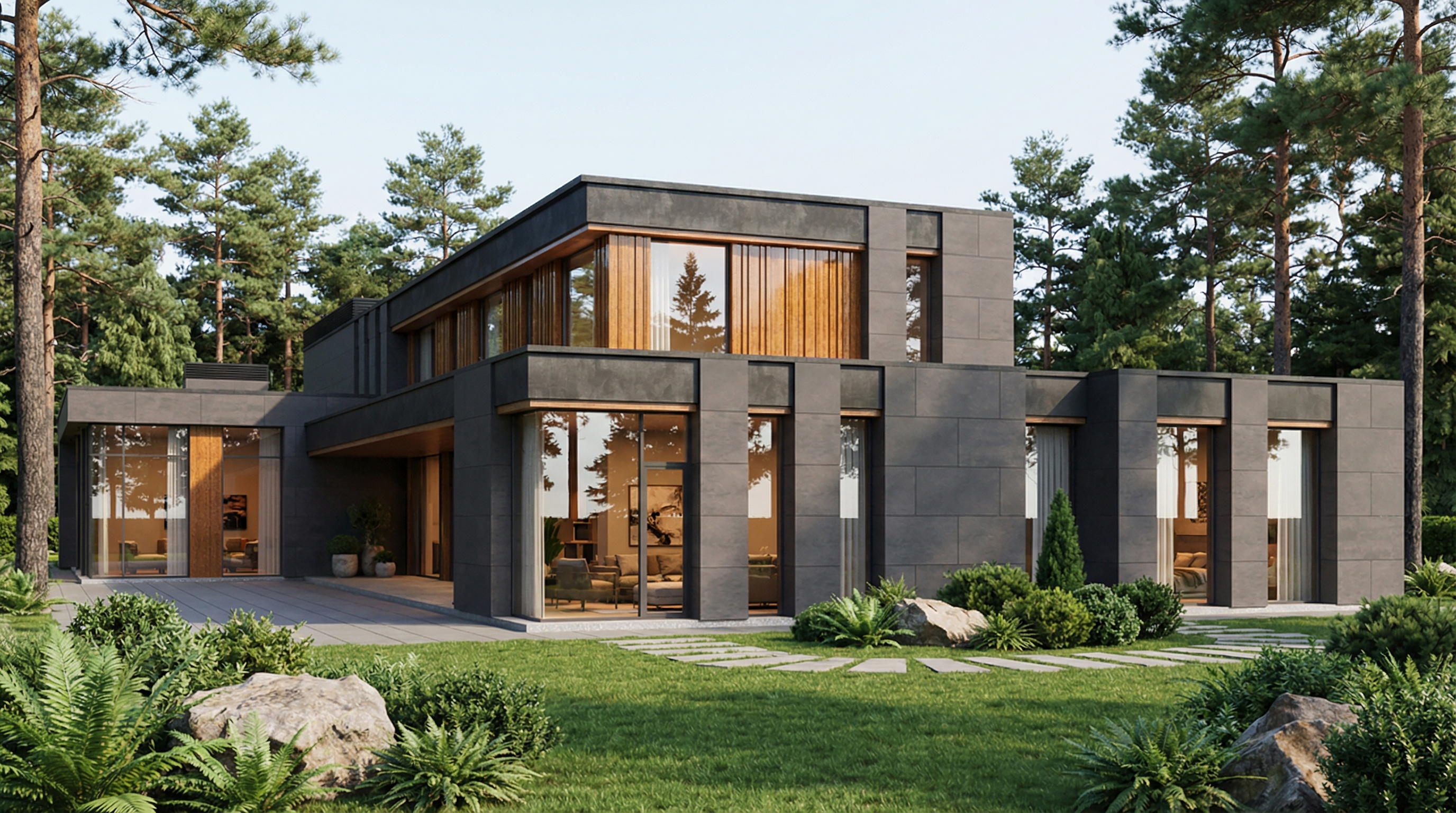 Загородный дом в п. Ленинское