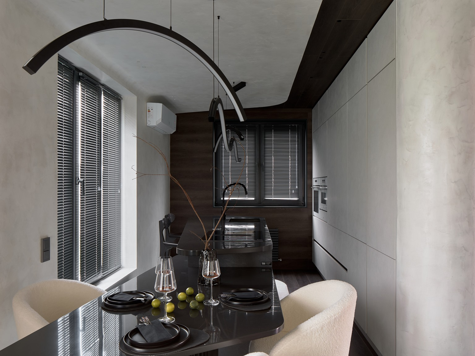 Дачный ответ. кухня-гостиная в бизнес-классе