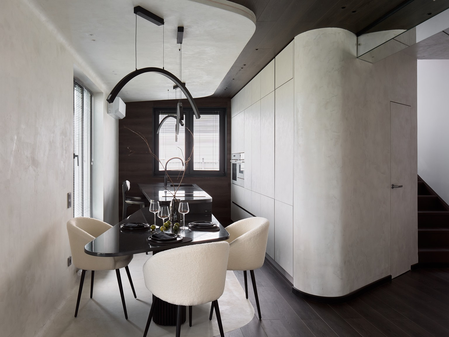 Дачный ответ. кухня-гостиная в бизнес-классе