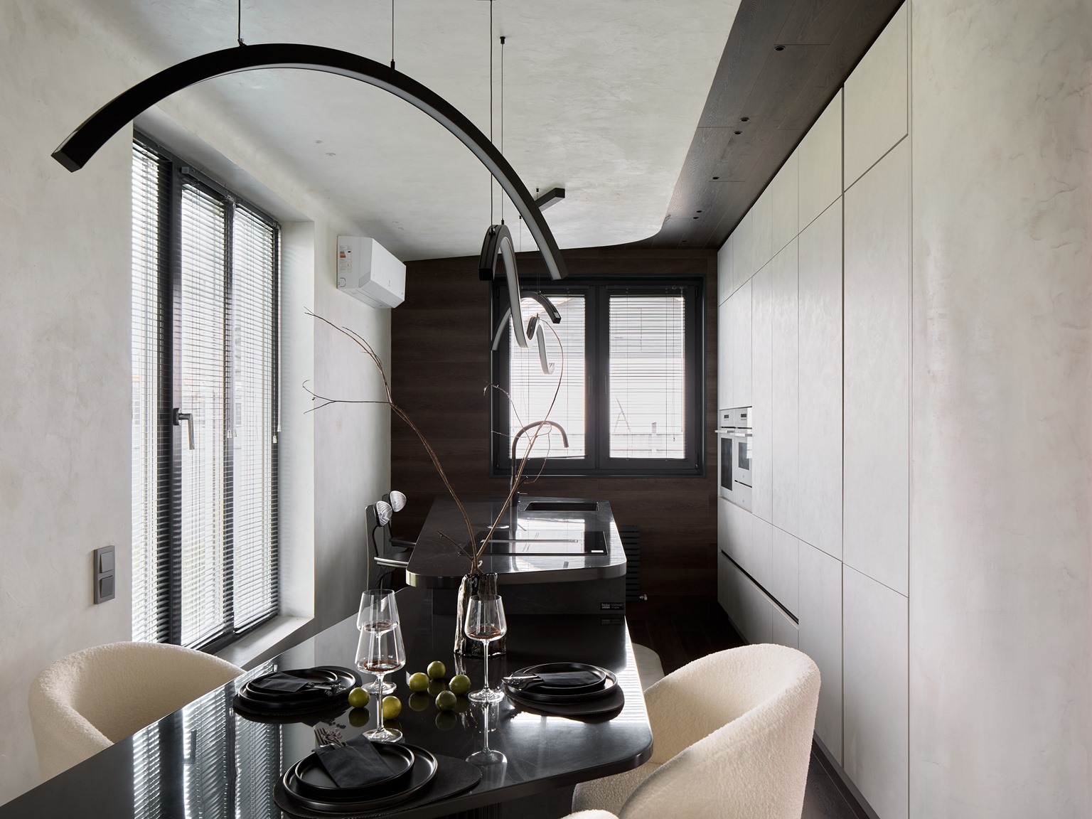 Дачный ответ. кухня-гостиная в бизнес-классе