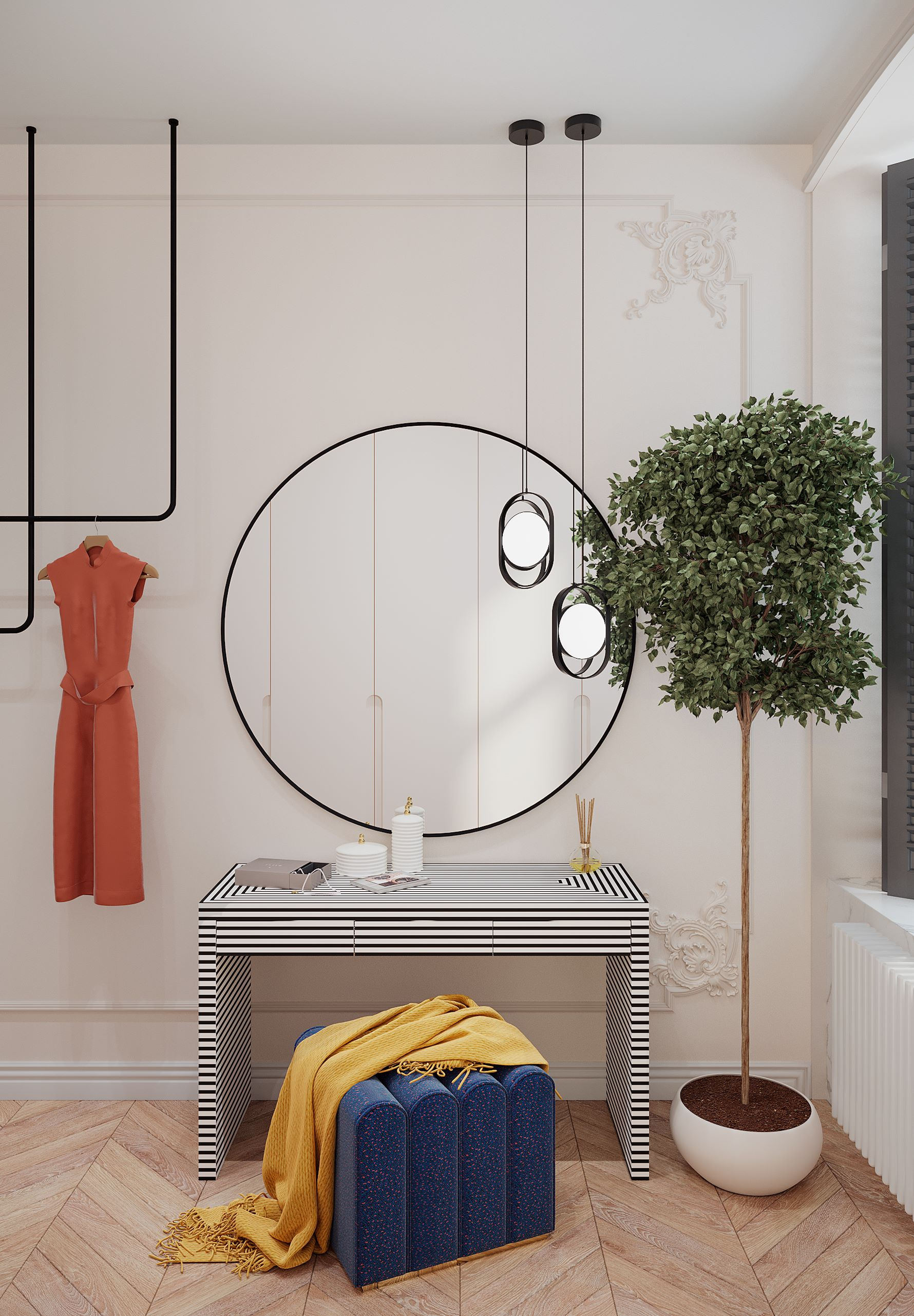 Обложка проекта: Квартира в доме с историей на Петроградке