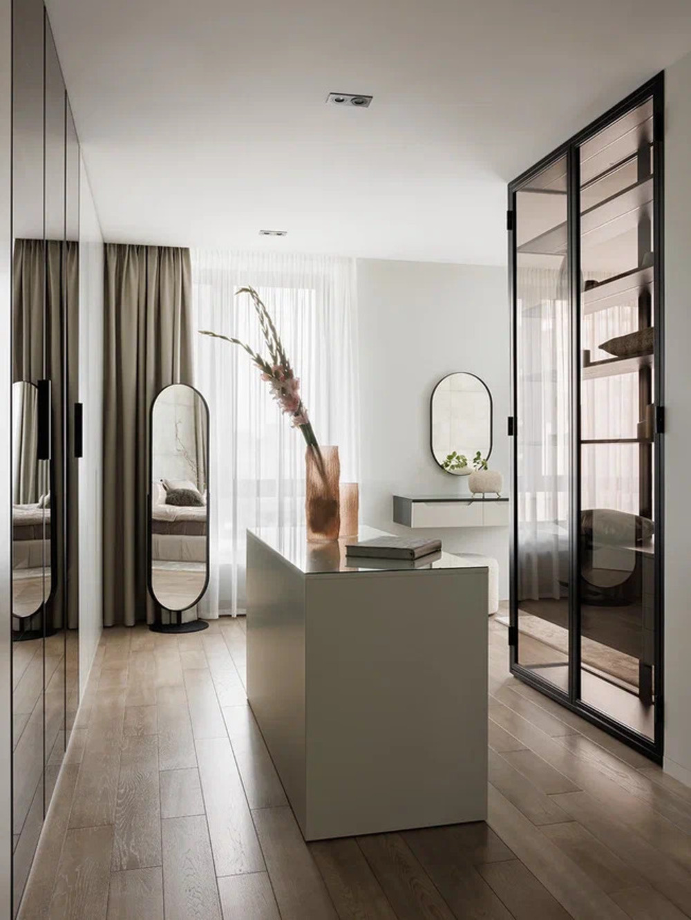 Дизайн-проект квартиры в ЖК «Level Мичуринский» в стиле мягкий минимализм