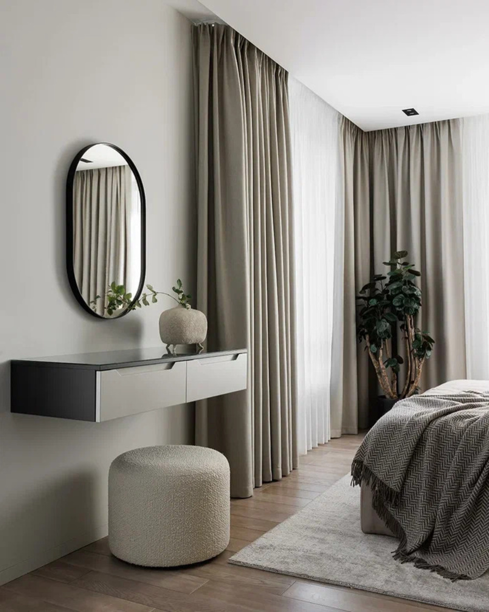 Дизайн-проект квартиры в ЖК «Level Мичуринский» в стиле мягкий минимализм