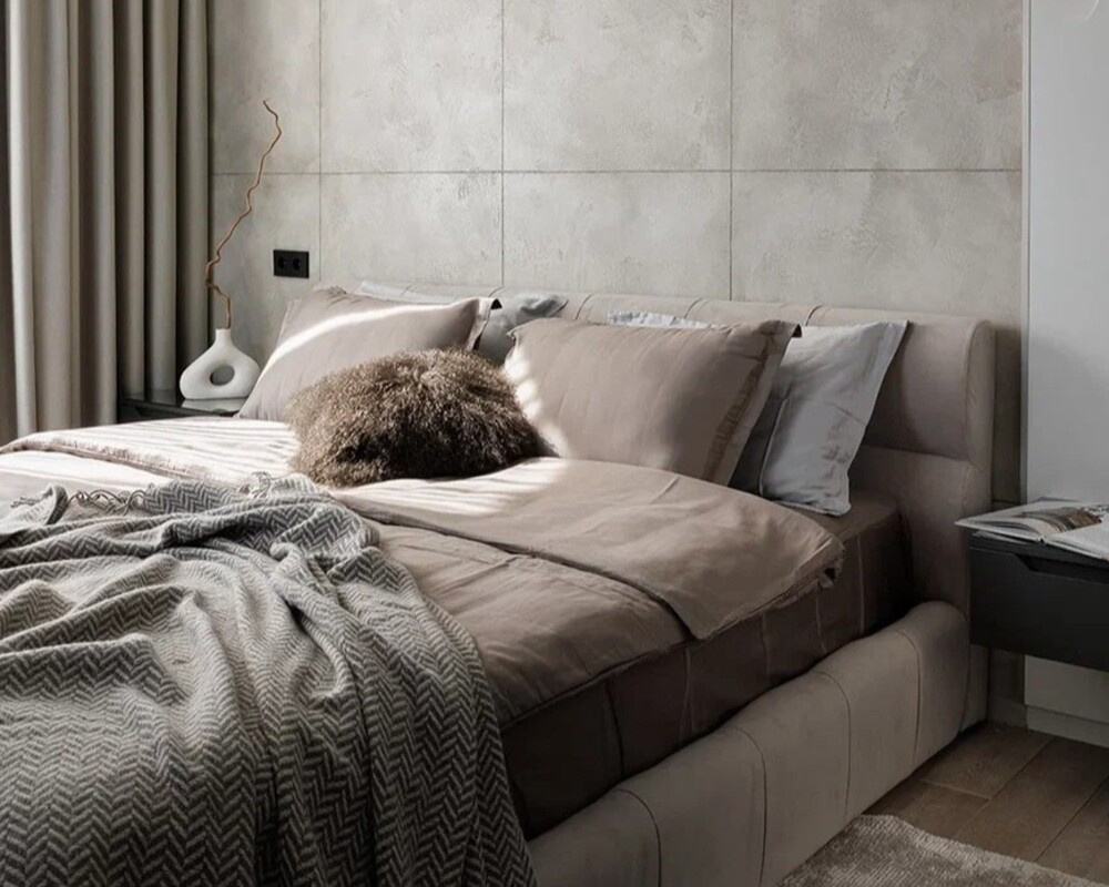 Дизайн-проект квартиры в ЖК «Level Мичуринский» в стиле мягкий минимализм