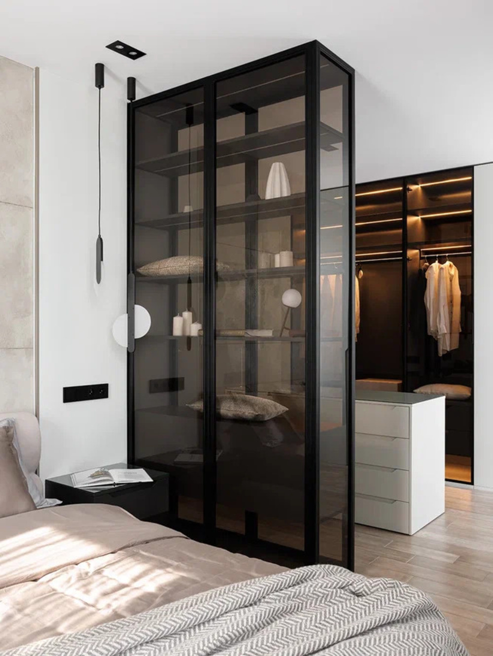 Дизайн-проект квартиры в ЖК «Level Мичуринский» в стиле мягкий минимализм