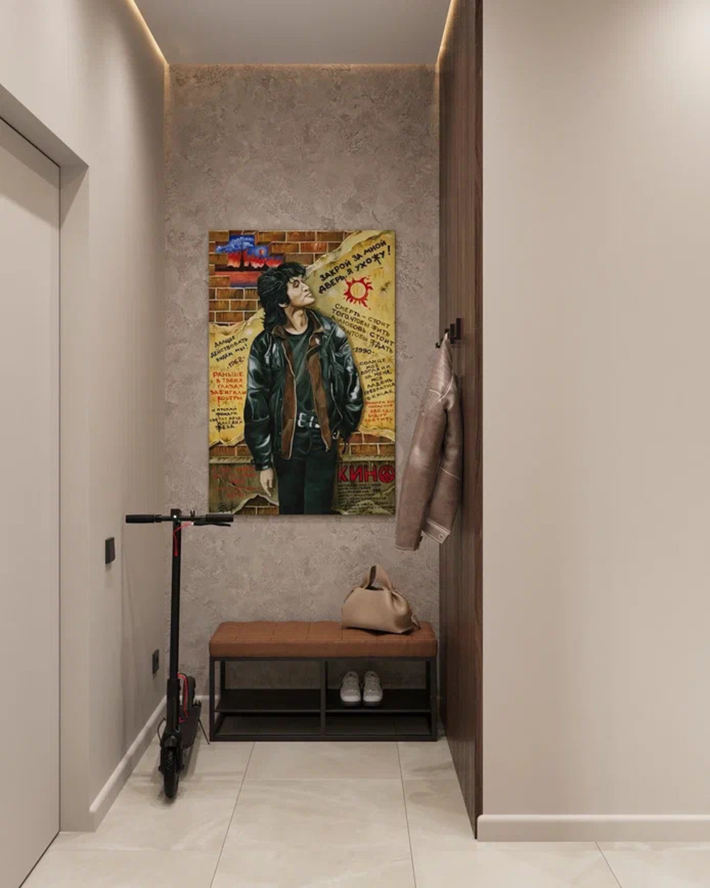 Дизайн интерьера квартиры в ЖК «Саларьево парк» в стиле современный минимализм