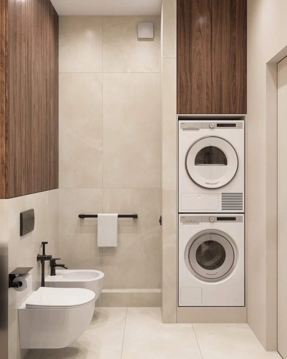 Дизайн интерьера квартиры в ЖК «Саларьево парк» в стиле современный минимализм