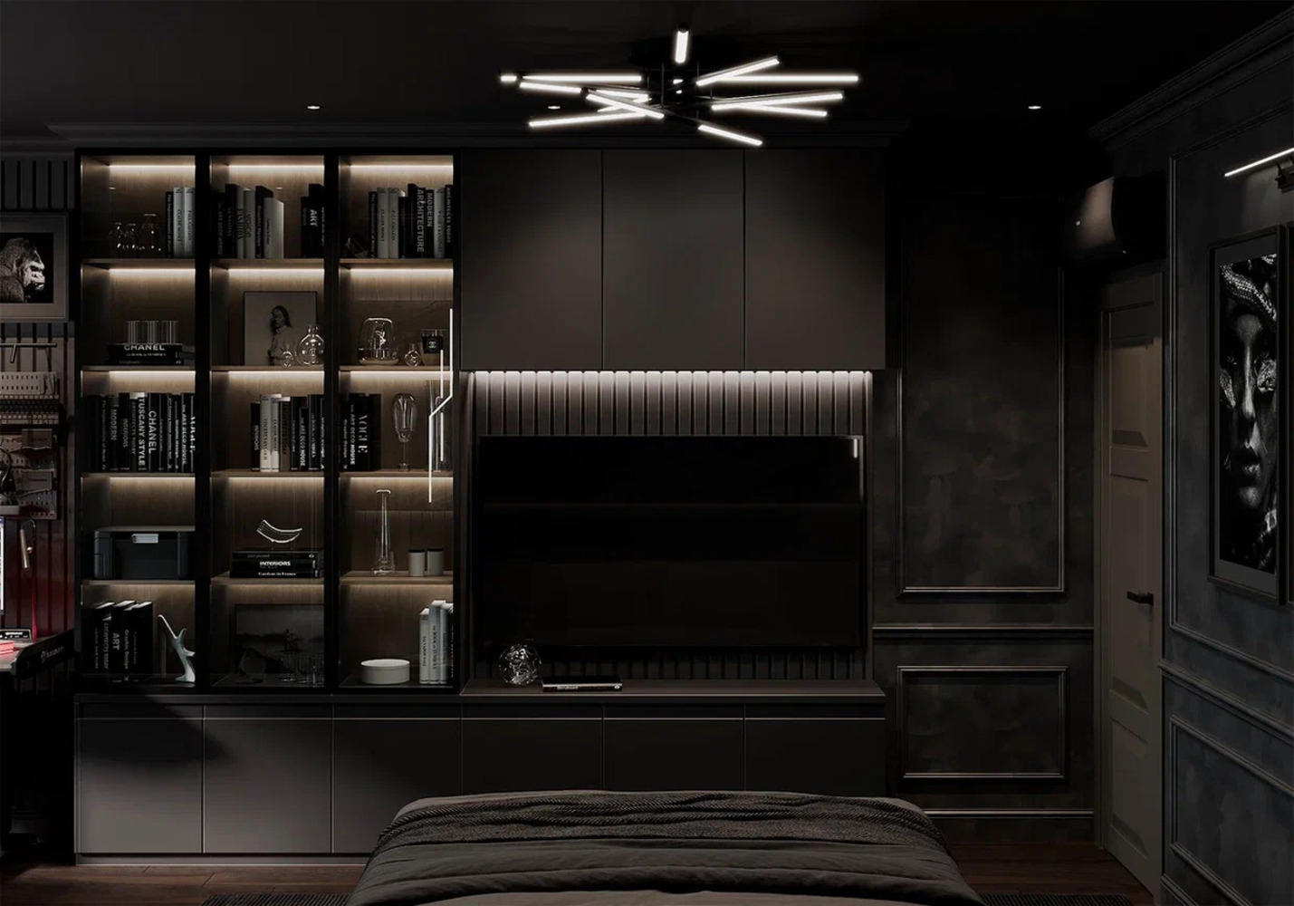 Дизайн-проект квартиры в ЖК «Ariosto» в стиле эклектика — 87 м²