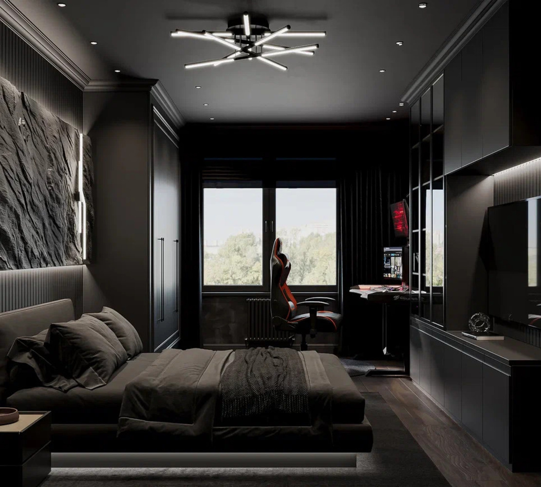 Дизайн-проект квартиры в ЖК «Ariosto» в стиле эклектика — 87 м²