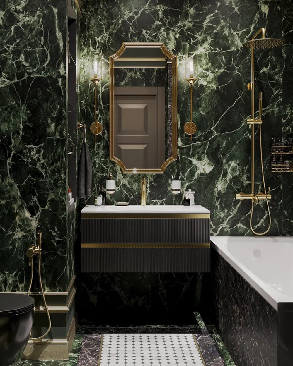 Дизайн-проект квартиры в ЖК «Ariosto» в стиле эклектика — 87 м²