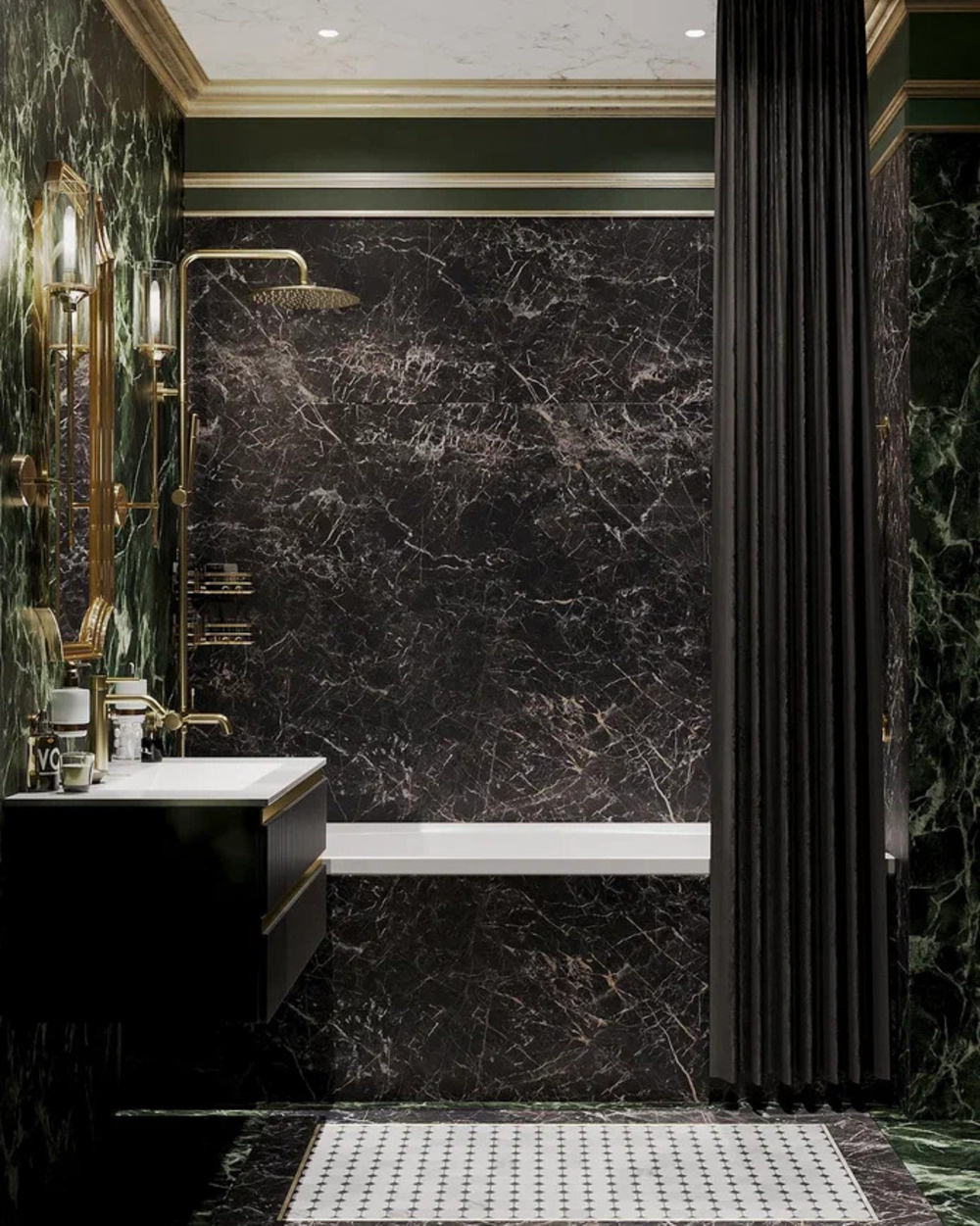 Дизайн-проект квартиры в ЖК «Ariosto» в стиле эклектика — 87 м²