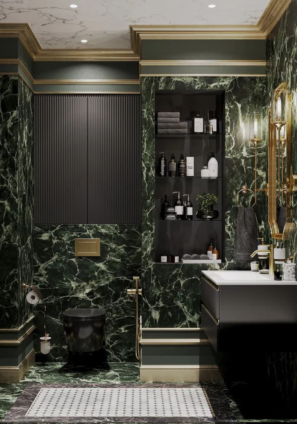 Дизайн-проект квартиры в ЖК «Ariosto» в стиле эклектика — 87 м²