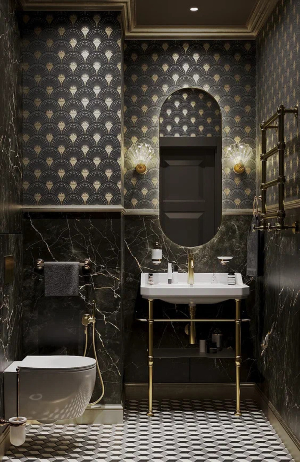 Дизайн-проект квартиры в ЖК «Ariosto» в стиле эклектика — 87 м²