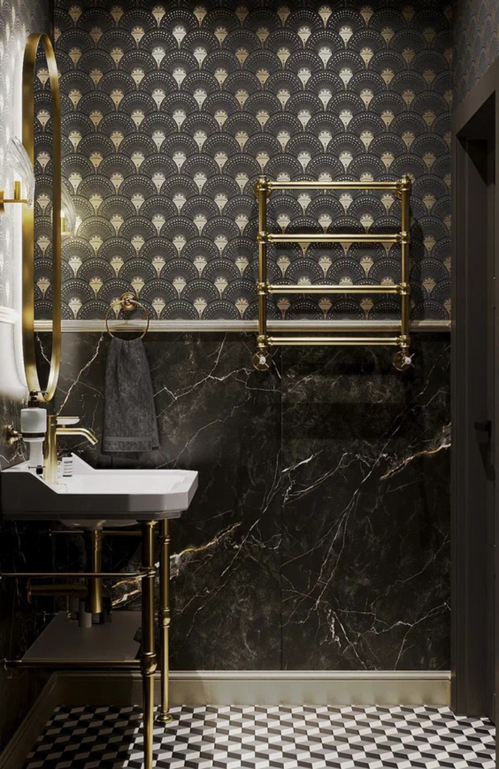 Дизайн-проект квартиры в ЖК «Ariosto» в стиле эклектика — 87 м²