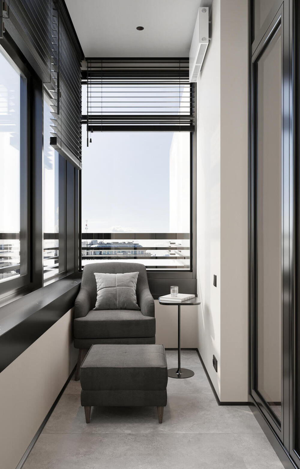 Дизайн-проект квартиры в ЖК «Тайм Сквер» в стиле современный минимализм