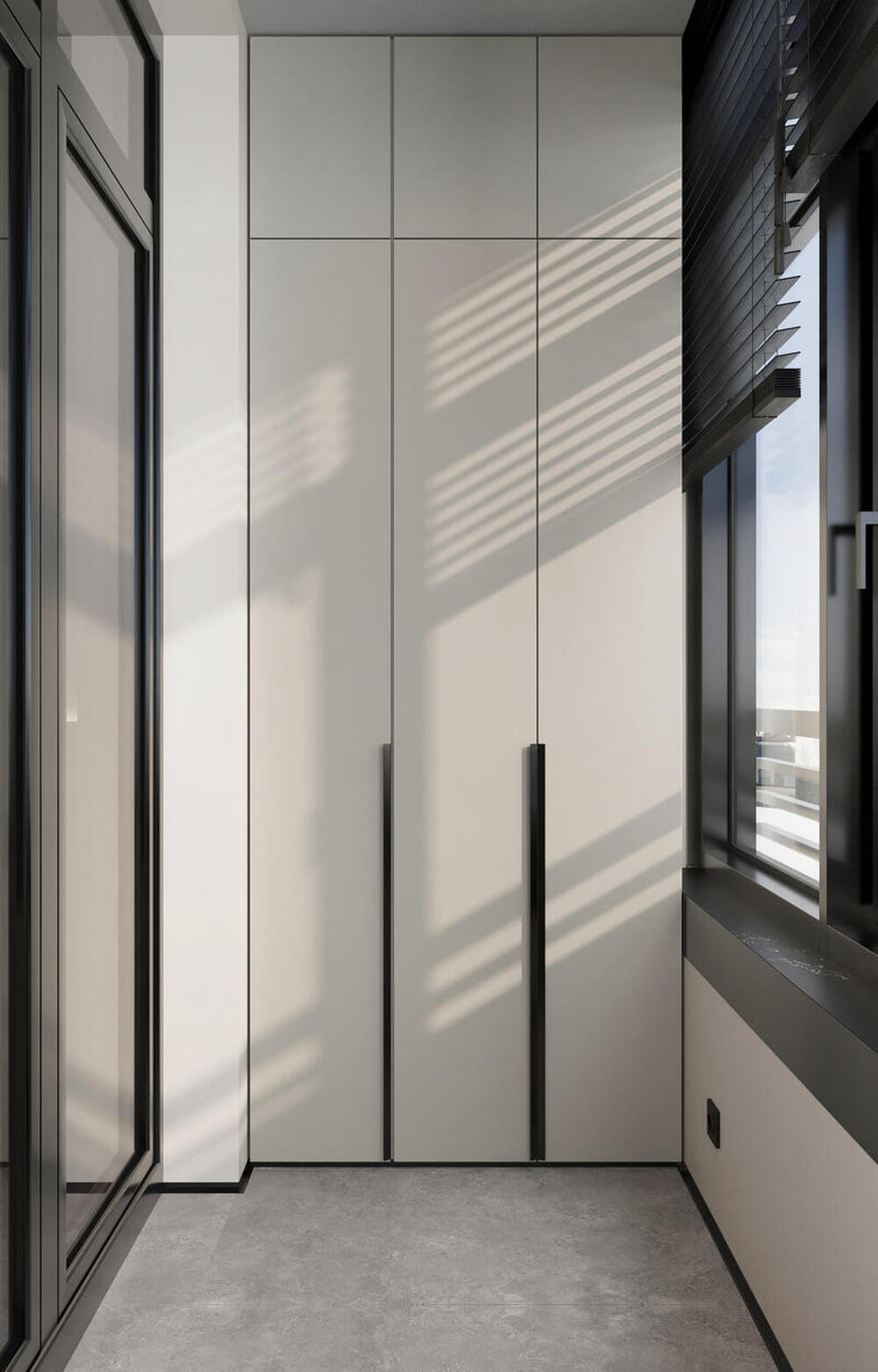 Дизайн-проект квартиры в ЖК «Тайм Сквер» в стиле современный минимализм