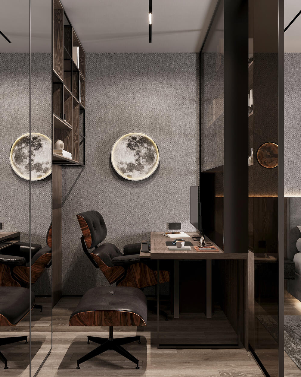 Дизайн-проект квартиры в ЖК «Тайм Сквер» в стиле современный минимализм