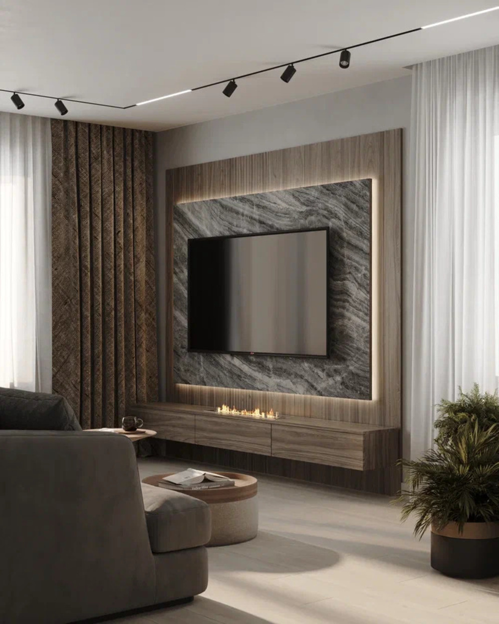 Дизайн-проект квартиры в ЖК «NewПитер» в стиле современный минимализм