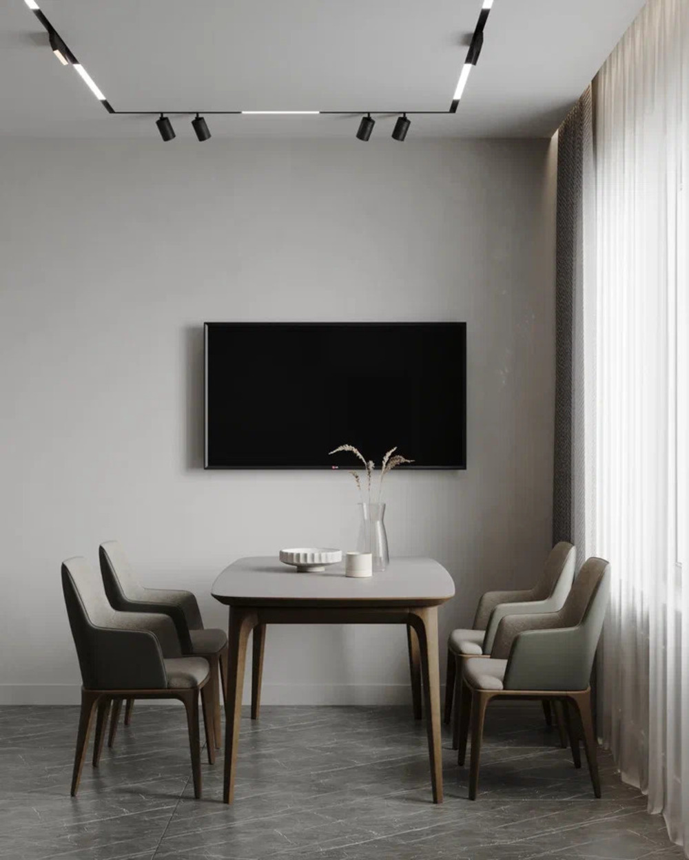 Дизайн-проект квартиры в ЖК «NewПитер» в стиле современный минимализм