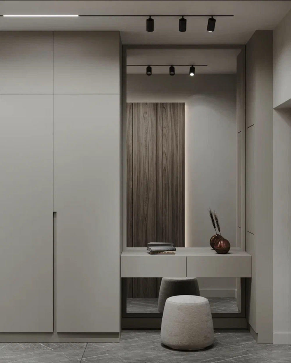 Дизайн-проект квартиры в ЖК «NewПитер» в стиле современный минимализм