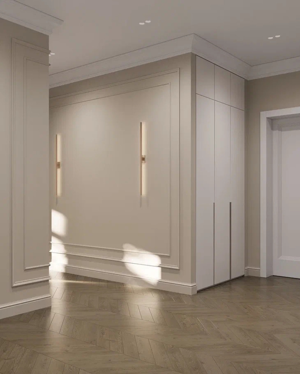 Дизайн-проект квартиры в ЖК «Шведская Крона» в неоклассическом стиле