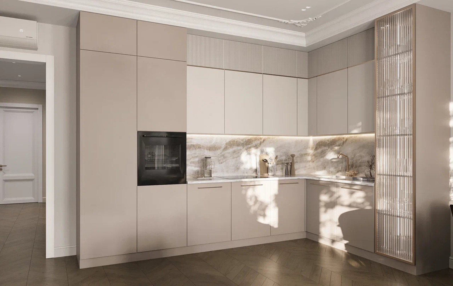 Дизайн-проект квартиры в ЖК «Шведская Крона» в неоклассическом стиле