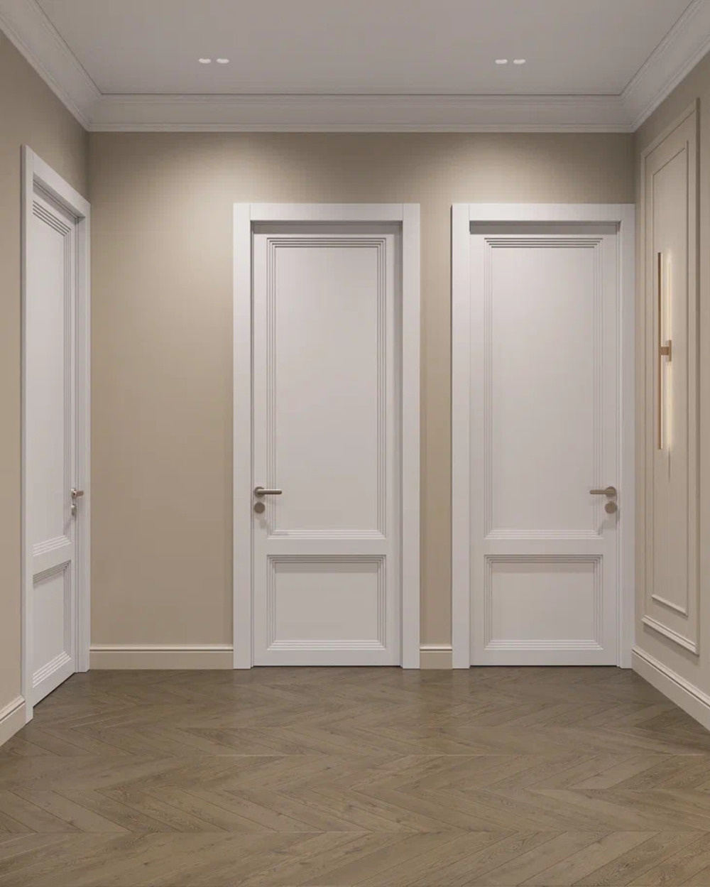 Дизайн-проект квартиры в ЖК «Шведская Крона» в неоклассическом стиле