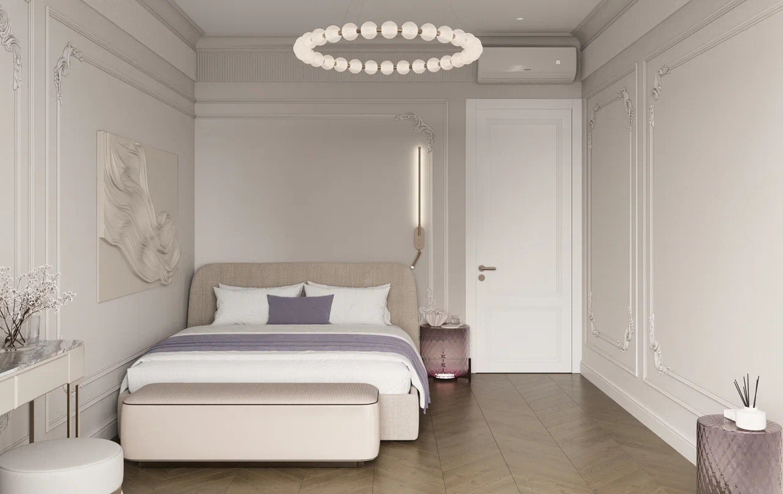 Дизайн-проект квартиры в ЖК «Шведская Крона» в неоклассическом стиле