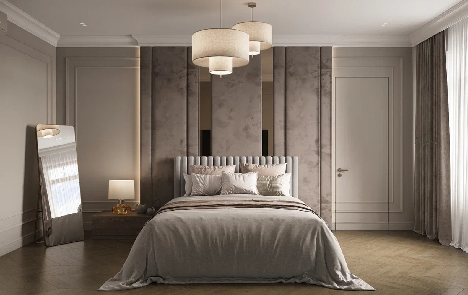 Дизайн-проект квартиры в ЖК «Шведская Крона» в неоклассическом стиле