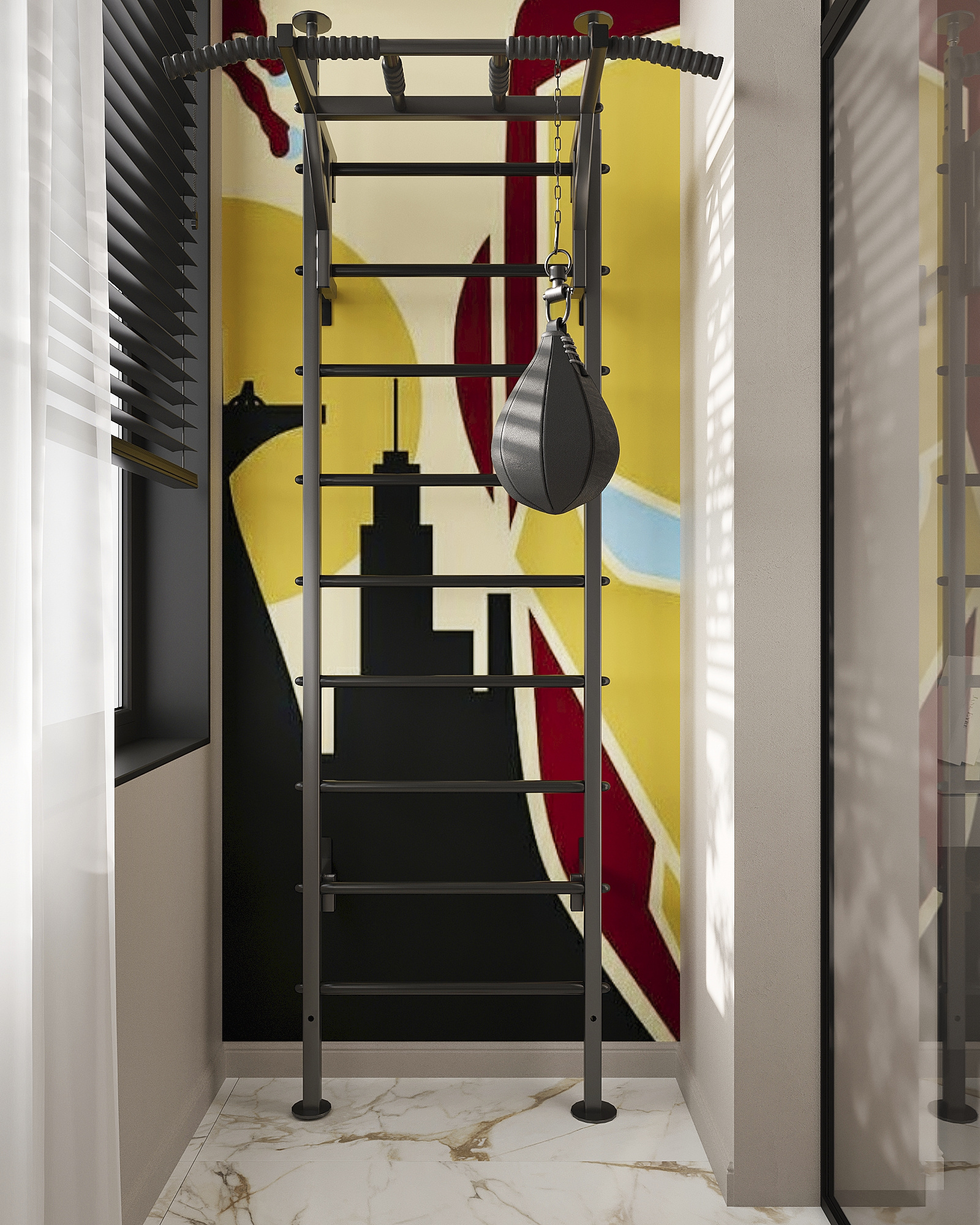 Дизайн-проект квартиры в ЖК «Событие» в современном стиле с элементами ар-деко