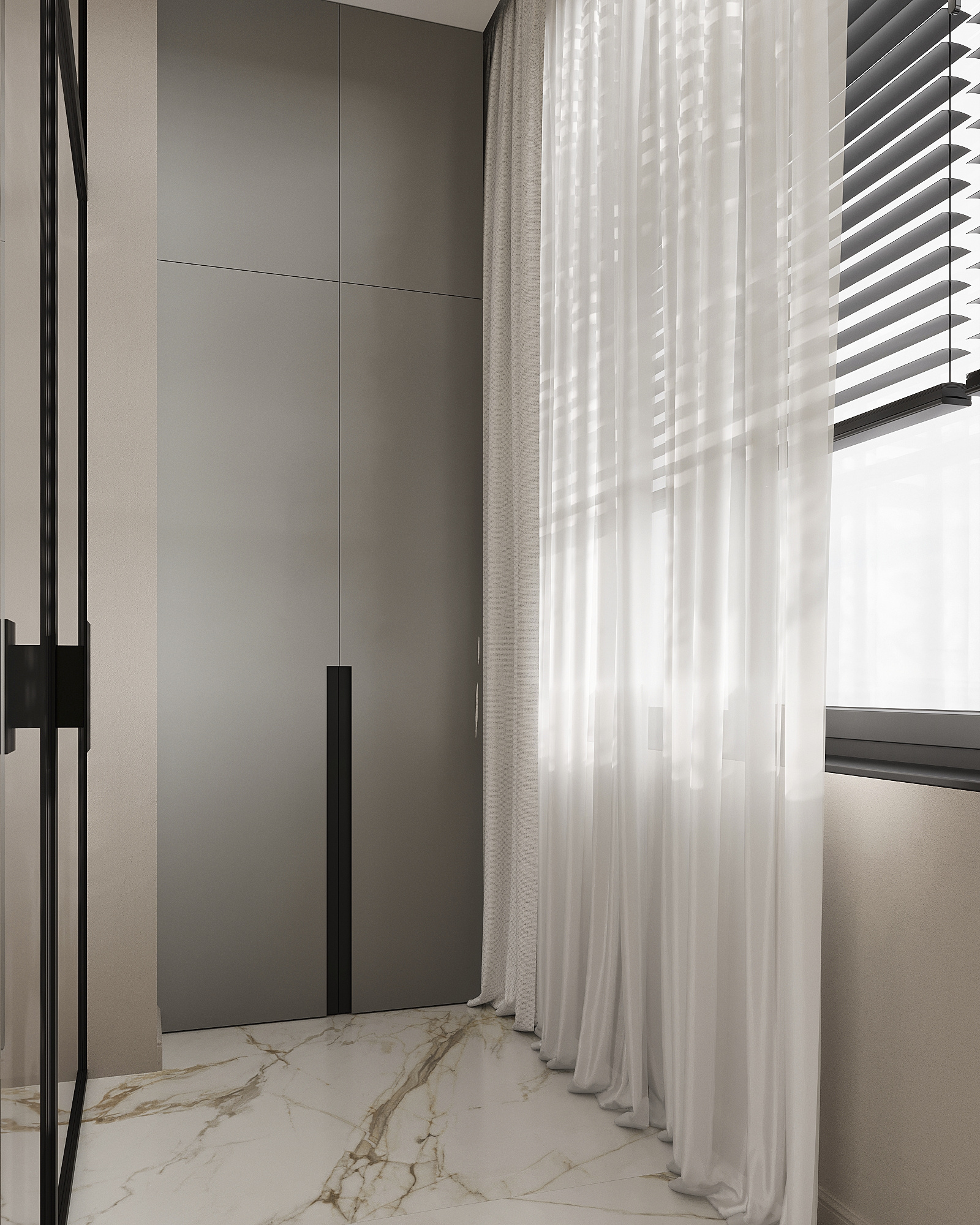 Дизайн-проект квартиры в ЖК «Событие» в современном стиле с элементами ар-деко