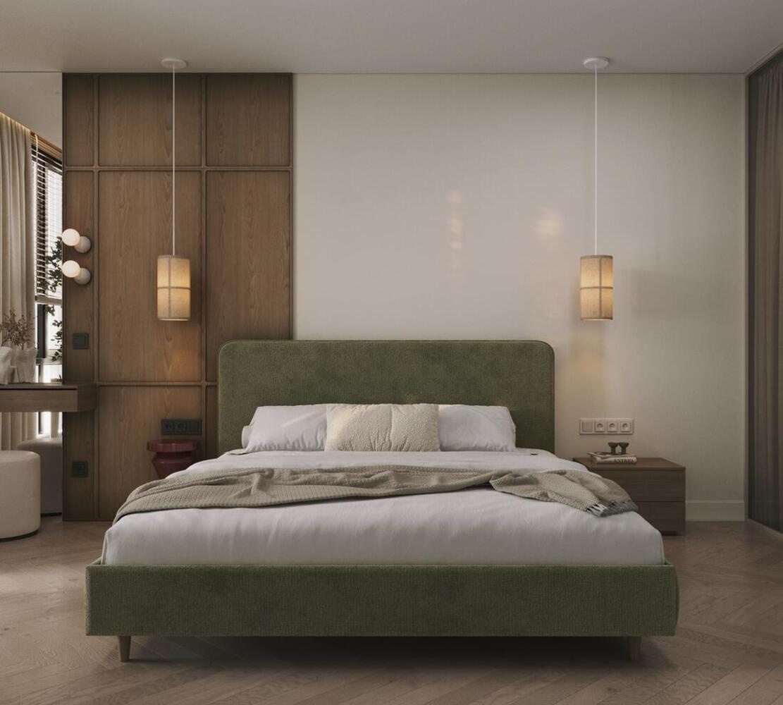 Дизайн интерьера в ЖК «Лермонтовский 54» в стиле джапанди