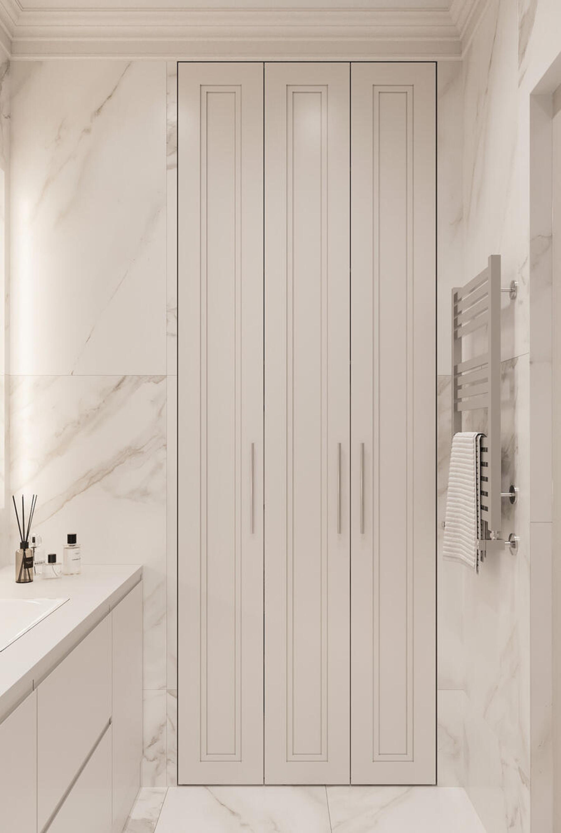 Дизайн интерьера квартиры в ЖК «Shagal» в стиле современная классика